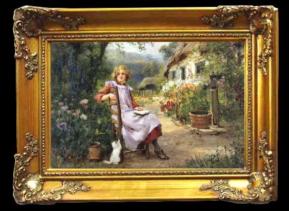 framed  Henry John Yeend King In the Garden, Ta092